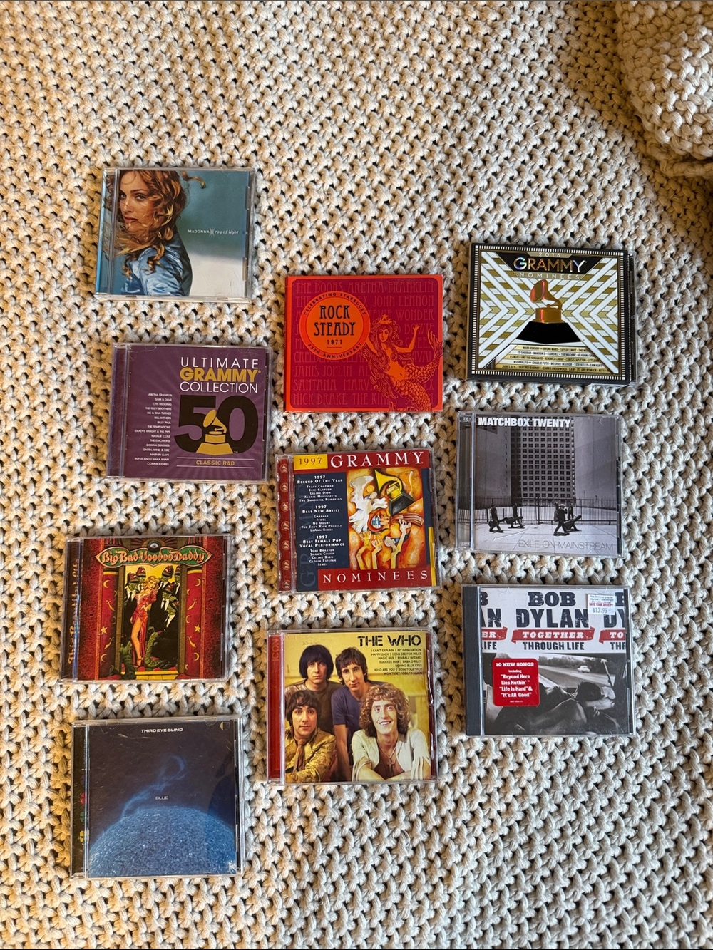 Assorted Music CD Collection - Mixed Colors - Unbranded